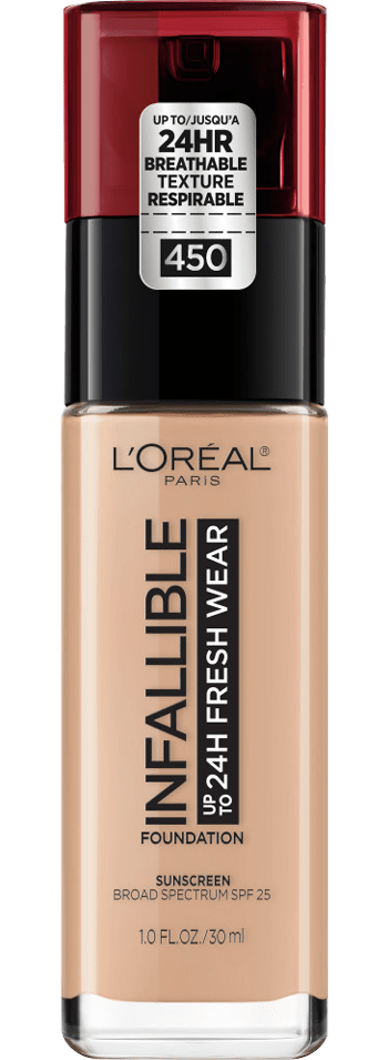 Base liquida de larga duracion Infallible Loreal