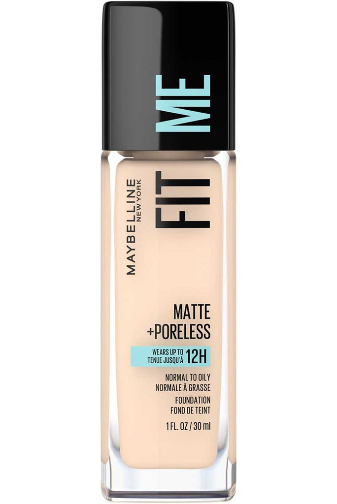 Base liquida Maybelline Fit Me Matte Poreless