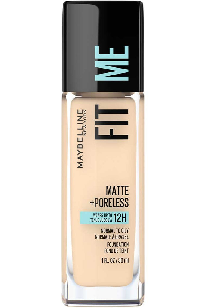 Base liquida Maybelline Fit Me Matte Poreless