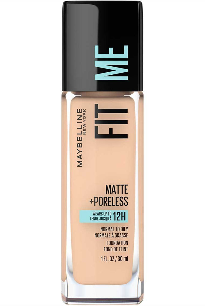 Base liquida Maybelline Fit Me Matte Poreless