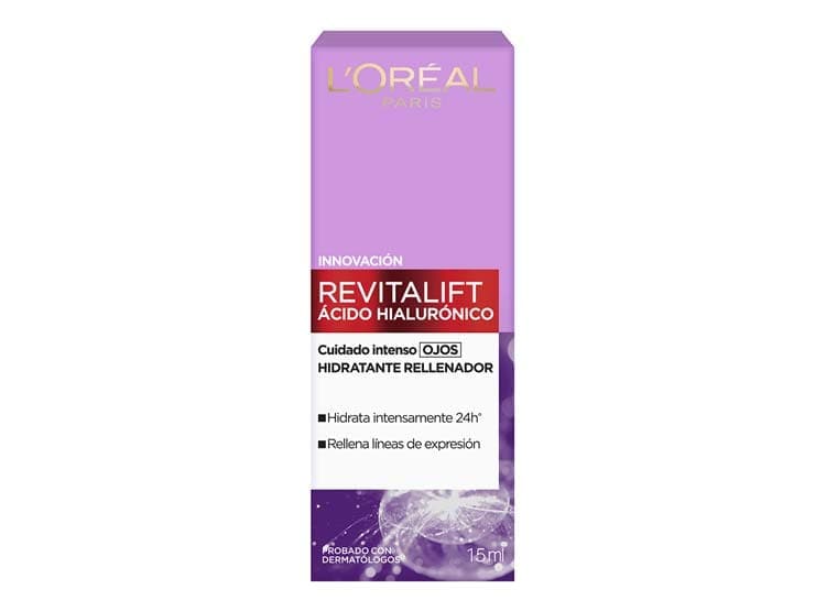 Contorno de Ojos Loreal Revitalift Ácido Hialurónico - Eva Store