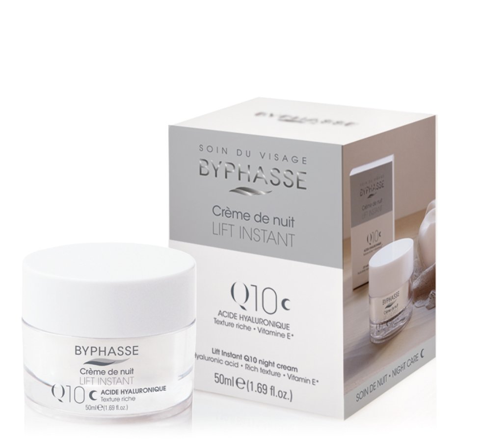 Crema de Noche Byphasse con Q10 - Eva Store