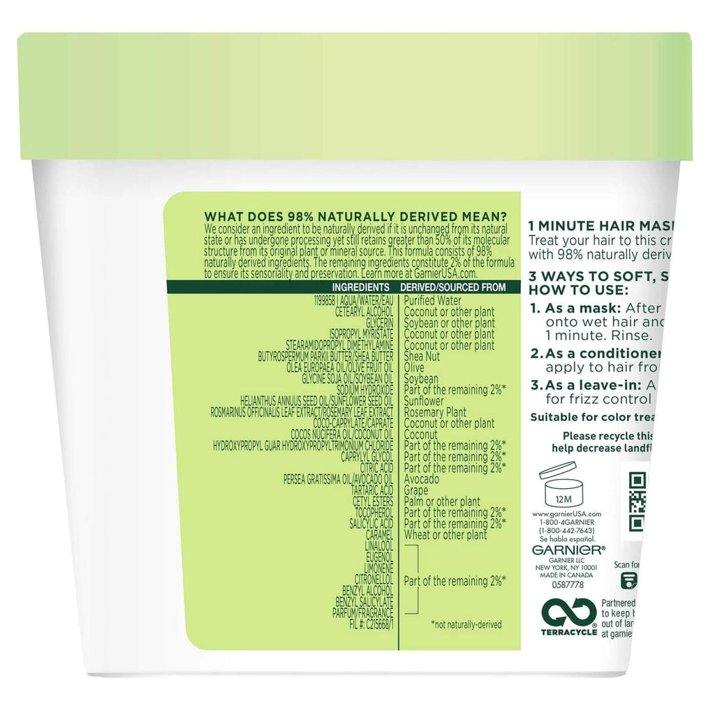 Crema de tratamiento de aguacate Garnier Fructis - Eva Store