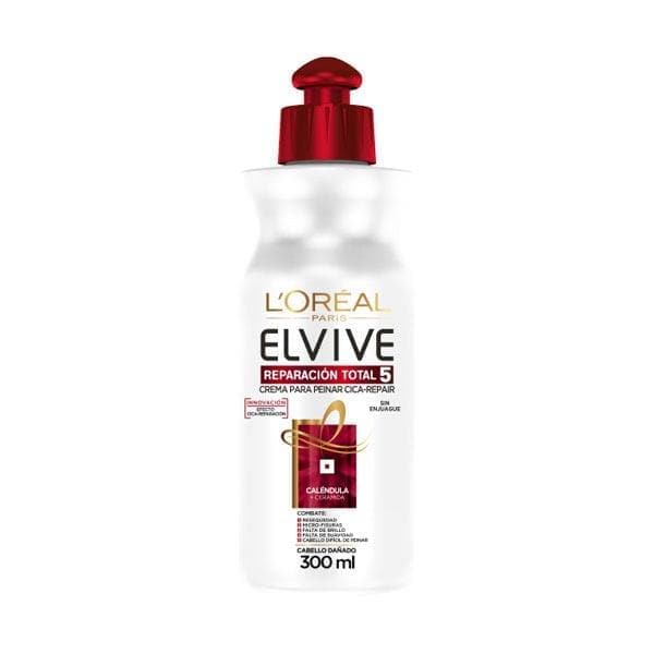 Crema para Peinar Loreal Elvive Reparación Total 5 - Eva Store