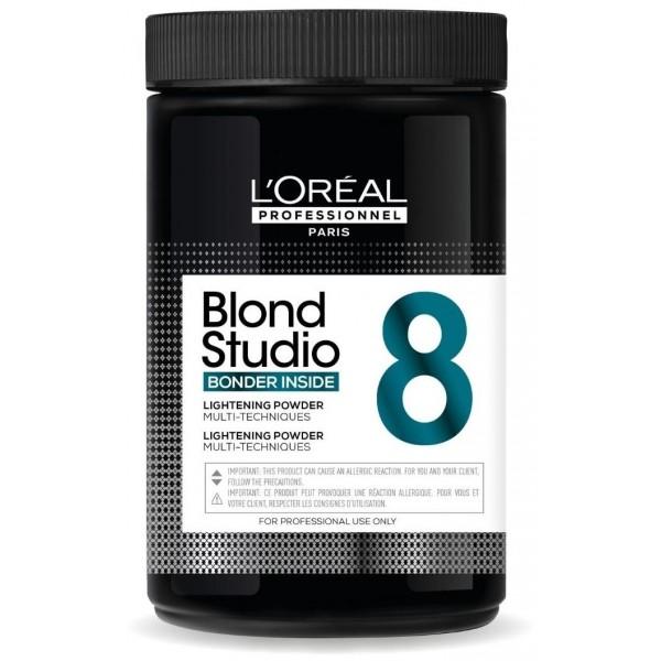 Decolorante L'Oréal Professionnel Multi-Techniques 8 - Blond Studio - Eva Store