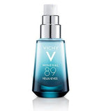 Gel hidratante Vichy Mineral 89 para el contorno de los ojos.