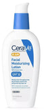 Hidratante facial CeraVe crema de día con acido hialuronico FPS 30