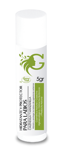Hidratante para Labios de Manzanilla y Caléndula by Green Hair