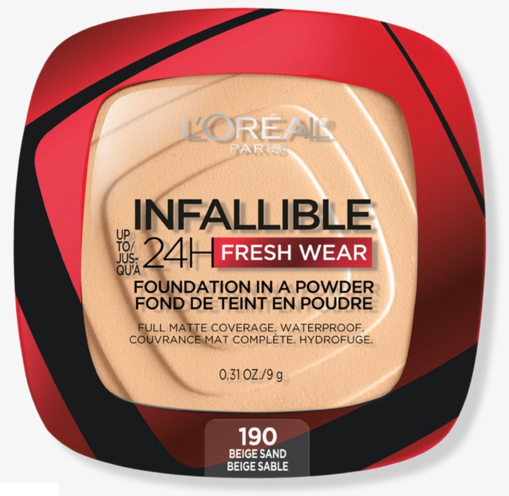 Polvo compacto infallible de larga duracion - Eva Store