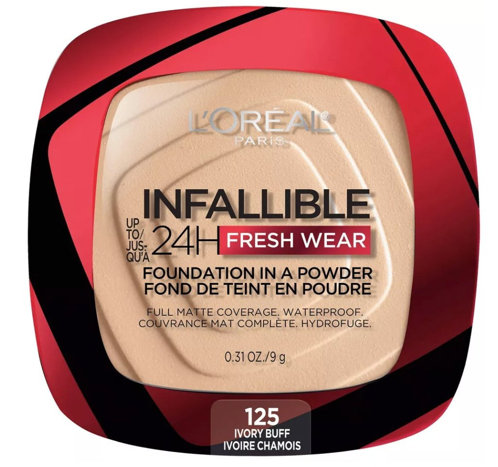 Polvo compacto infallible de larga duracion - Eva Store