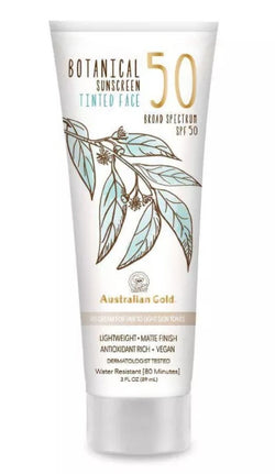 Protector Solar con Color Australian Gold Botanical SPF 50 - Eva Store