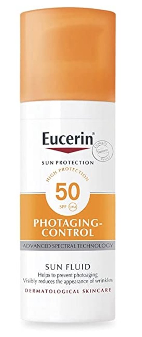 Protector Solar Eucerin Photoaging Control con ácido hialurónico SPF 50 - Eva Store