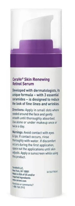 Serum de Retinol CeraVe Skin Renewing - Eva Store