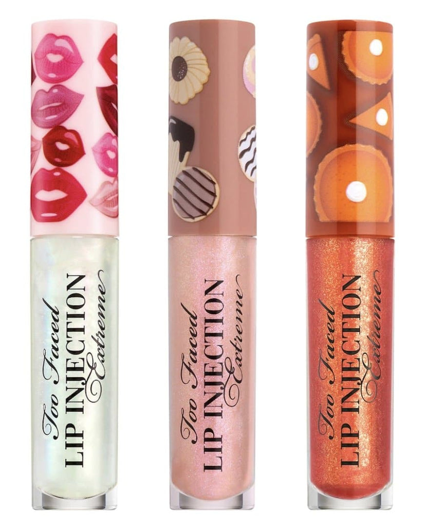Set de Gloss Voluminizador de Labios Too Faced Lip Injection Extreme Plump & Tasty - Eva Store