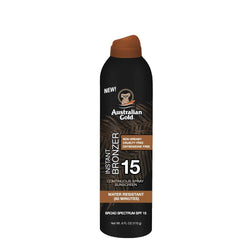 Bronceador instantáneo en Spray Australian Gold SPF 15
