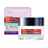 Hidratante Loreal Revitalift Acido hialuronico Anti-brillo