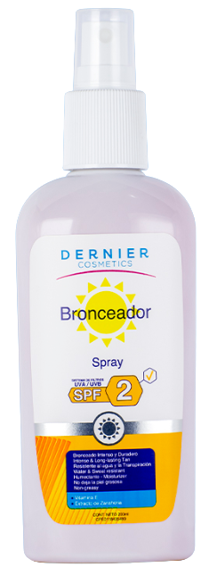 Bronceador en spray Dernier SPF 2