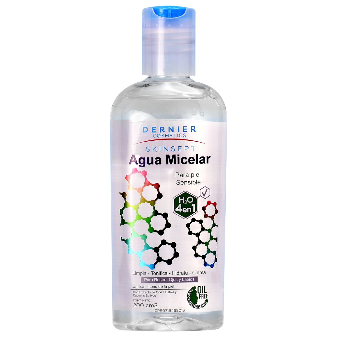 Agua Micelar 4 en 1 para piel sensible Dernier