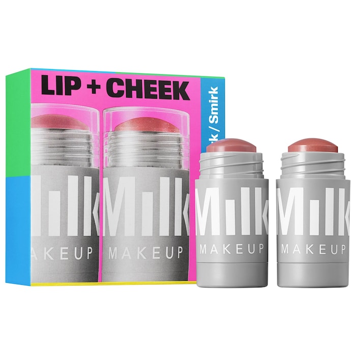 Set de labial y rubor Milk Lip + Cheek MVPs Cream Blush Stick Set