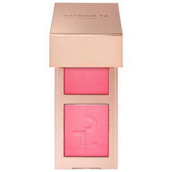 Rubor Patrick Ta Mini Major Headlines Double-Take Crème & Powder Blush Duo