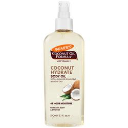 Aceite corporal hidratante de coco Palmers