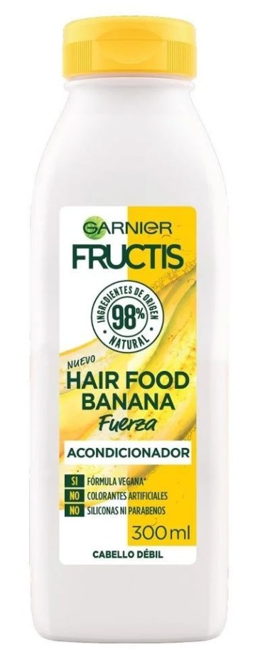 Acondicionador de banana Garnier Fructis Hair Food - Eva Store