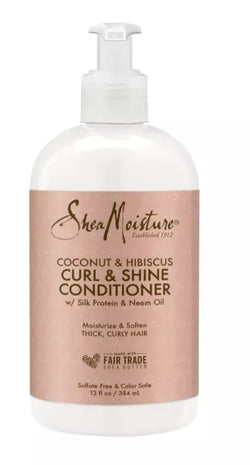 Acondicionador para rizos SheaMoisture con Coco e Hibiscus - Eva Store