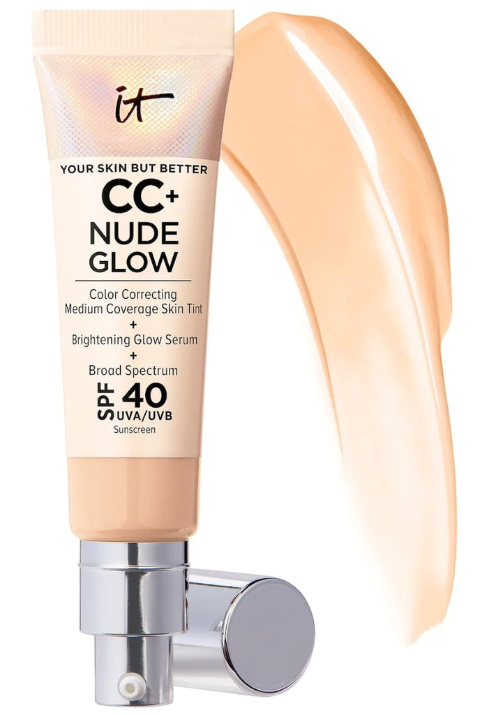 CC Cream IT Cosmetics Nude Glow con SPF 40 - Eva Store