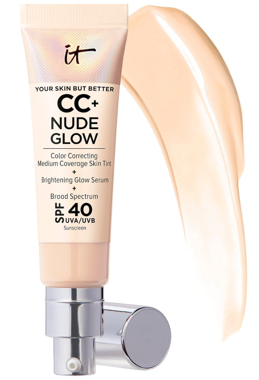 CC Cream IT Cosmetics Nude Glow con SPF 40 - Eva Store