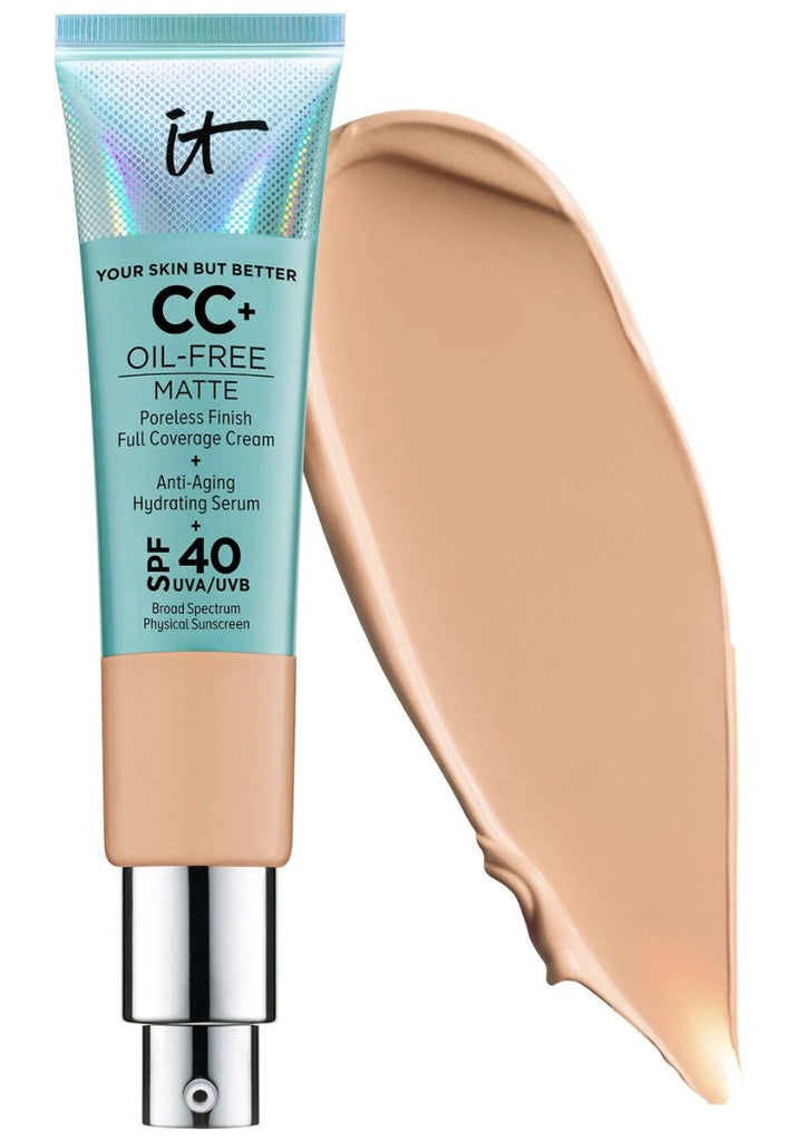 CC Cream IT Cosmetics Oil Free Matte con SPF 40 - Eva Store