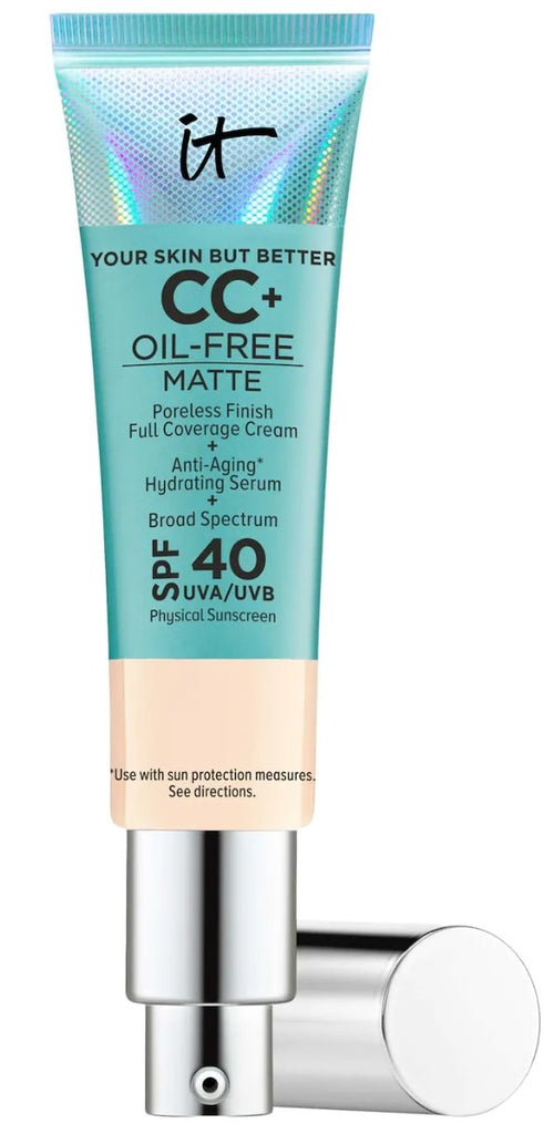 CC Cream IT Cosmetics Oil Free Matte con SPF 40 - Eva Store