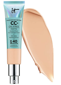 CC Cream IT Cosmetics Oil Free Matte con SPF 40 - Eva Store