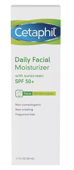 Cetaphil Hidratante Facial Diario FPS 50 - Eva Store
