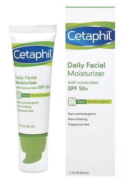 Cetaphil Hidratante Facial Diario FPS 50 - Eva Store