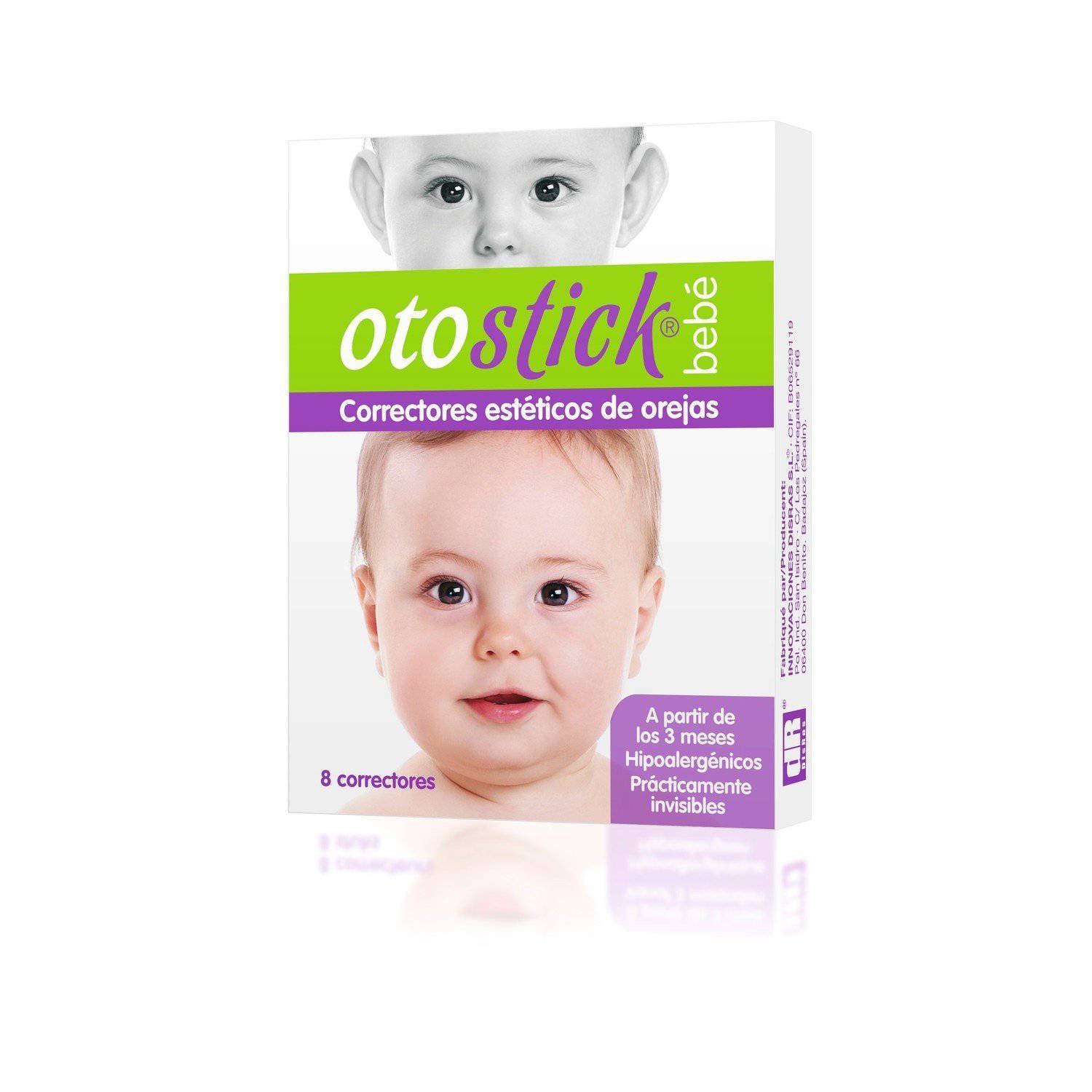 Corrector Estético de Orejas para niños Otostick Bebés