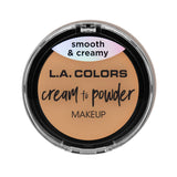 Polvo Compacto Cremoso LA Colors Cream to Powder