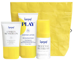 Kit de protección solar Supergoop! SPF From Head-to-Toe Kit - Eva Store