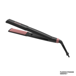 Plancha Rucha Titanium Keratin - Eva Store