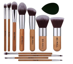 Set de Brochas Sintéticas de bambú Kabuki - Eva Store