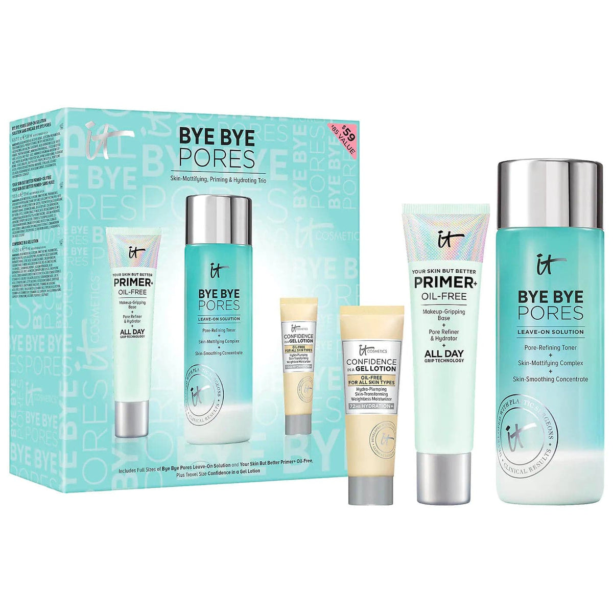 Set de Cuidado Facial It Cosmetics Bye Bye Pores - Eva Store