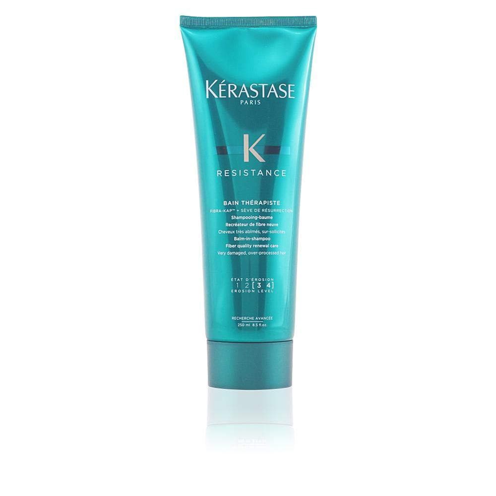 Shampoo Kerastase Resistance Bain Therapiste para cabello excesivamente dañado - Eva Store