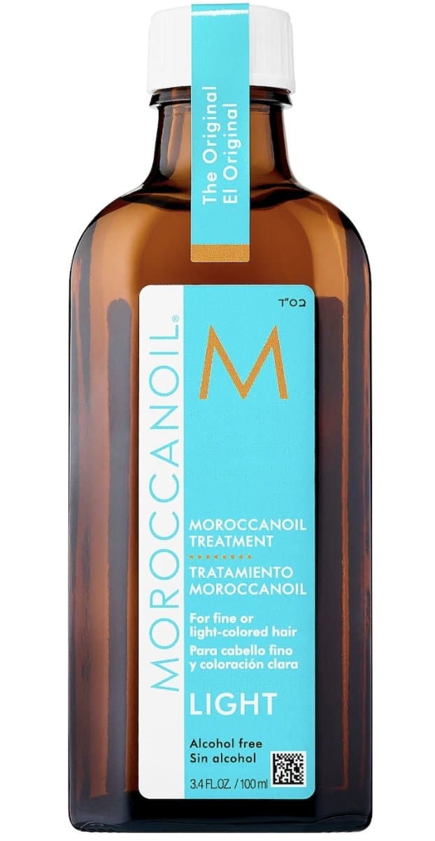 Tratamiento de aceite ligero Moroccanoil para cabellos finos y claros - Eva Store