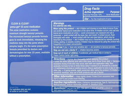 Tratamiento localizado en gel para el acné Clean & Clear Persa-Gel10 - Eva Store